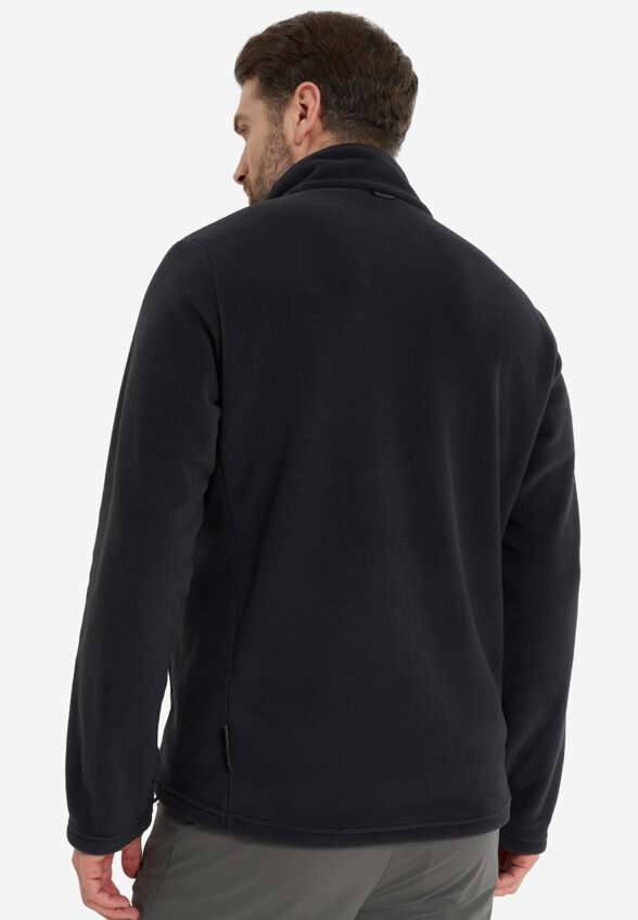 Джемпер флисовый мужской Jack Wolfskin Winterstein, Черный