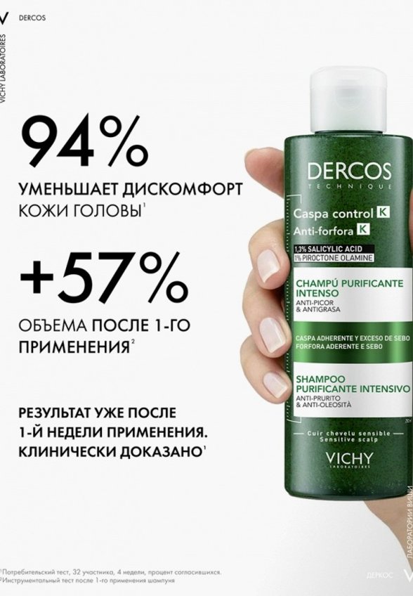 Шампунь-эскфолиант Vichy