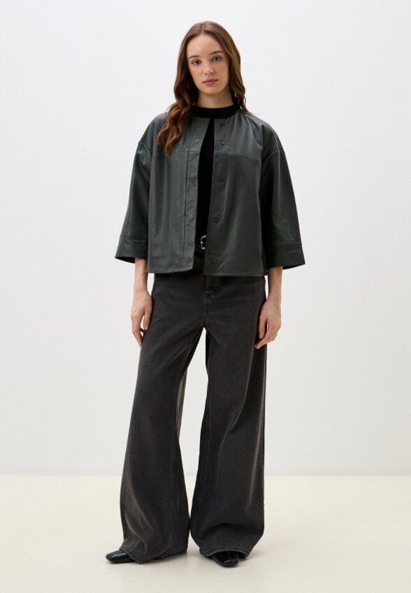 Куртка кожаная Снежная Королева