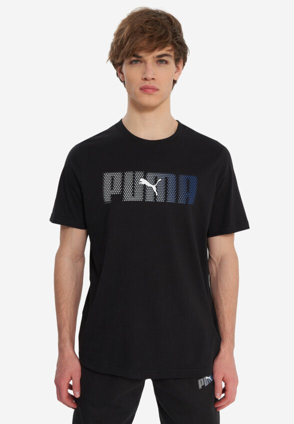 Футболка мужская PUMA Ess Logo Lab, Черный