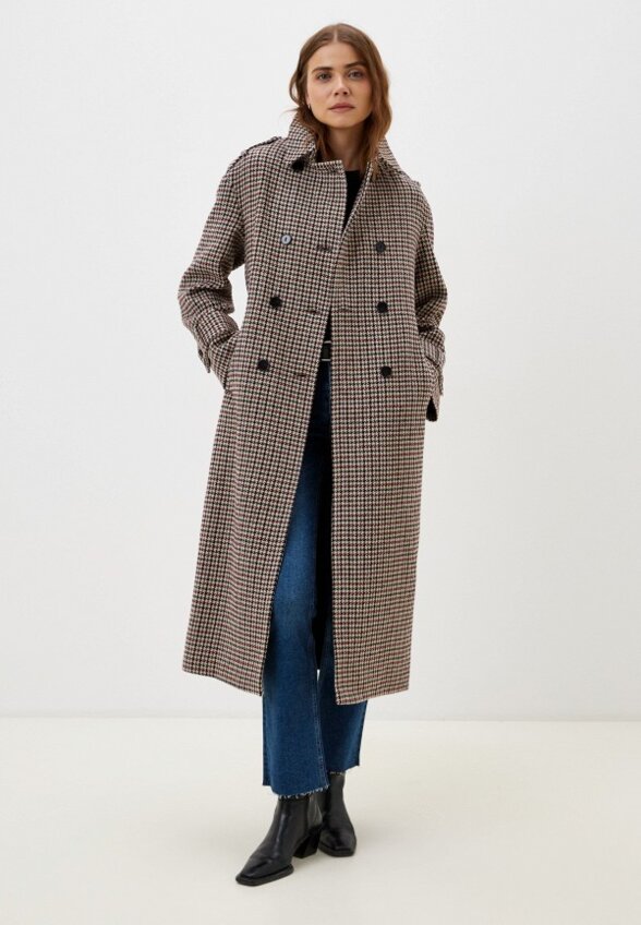 Пальто двубортное Снежная Королева