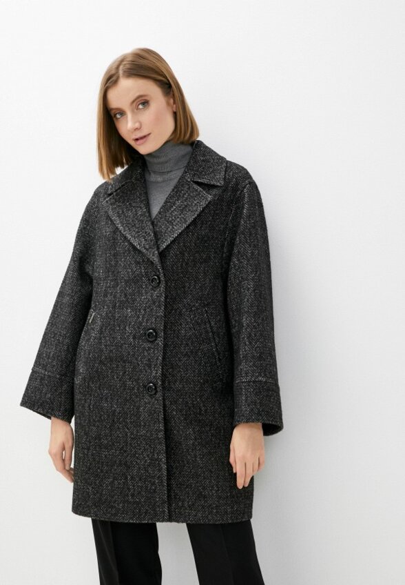 Пальто однобортное Idekka