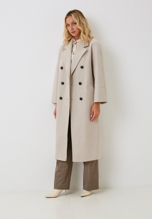 Пальто двубортное Almarosa