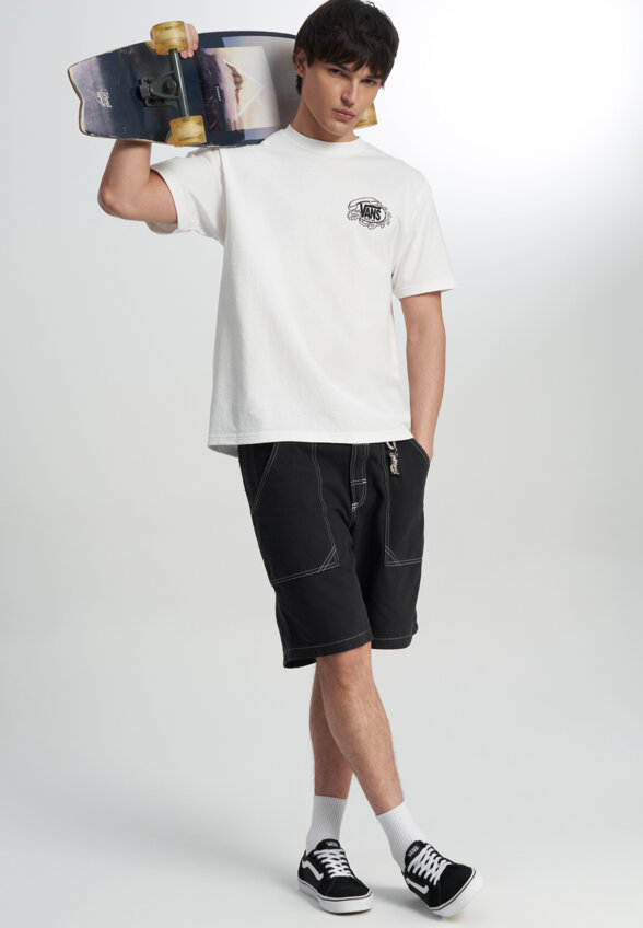 Футболка мужская Vans Hot Lines SS, Белый