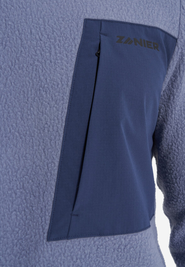 Джемпер флисовый мужской Zanier, Синий
