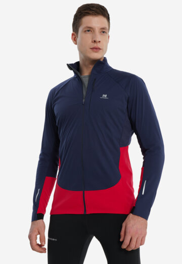 Куртка для беговых лыж мужская Nordski Race, Синий