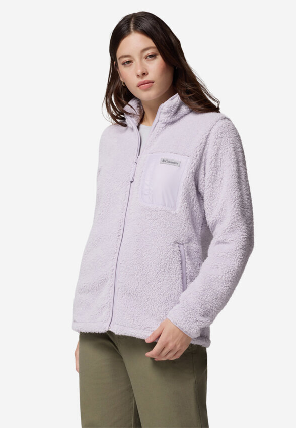 Джемпер флисовый женский Columbia West Bend Full Zip Ii, Розовый