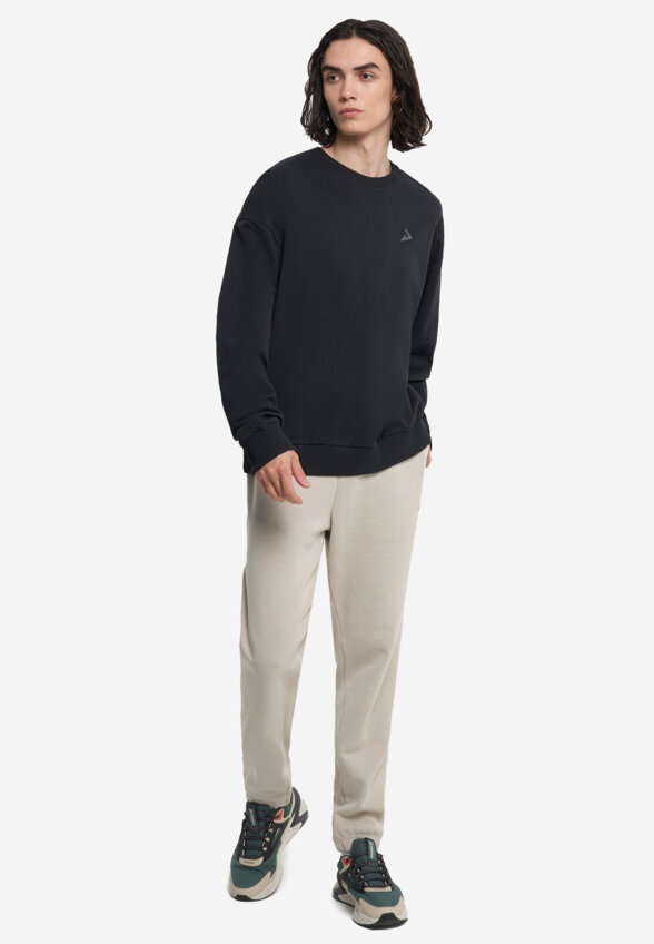 Свитшот мужской оверсайз Demix, Черный