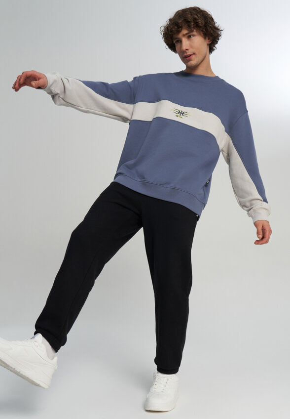 Свитшот мужской Quiksilver Mercury Devil, Синий