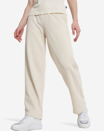Брюки женские PUMA Ess Small No. 1 Logo, Бежевый женщинам