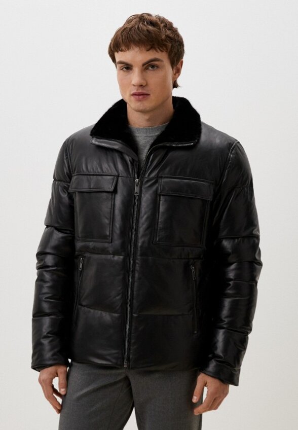 Куртка кожаная Jorg Weber