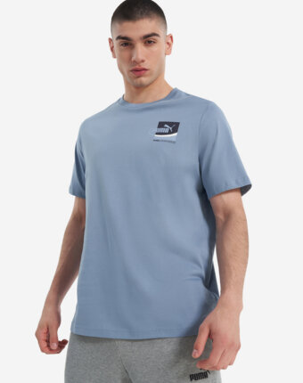 Футболка мужская PUMA Graphic, Голубой женщинам