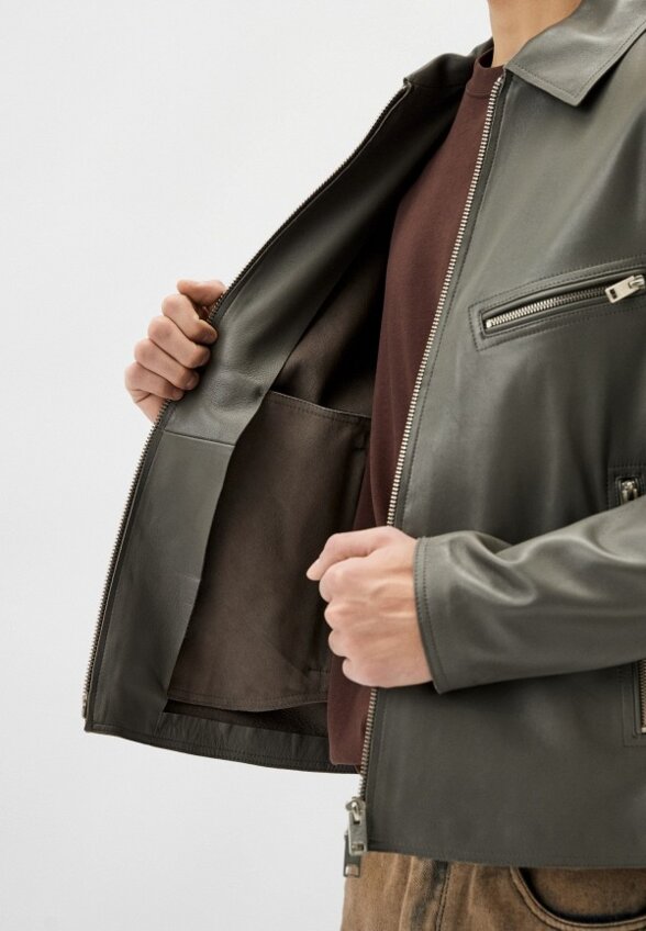 Куртка кожаная Diesel