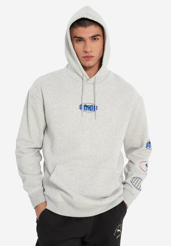 Худи мужское PUMA Ess Logo Lab Execution, Серый