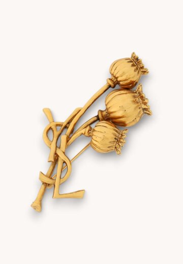 Saint Laurent Brooch