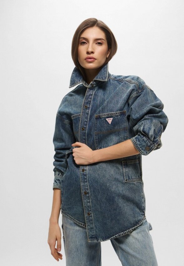 Рубашка джинсовая Guess Jeans