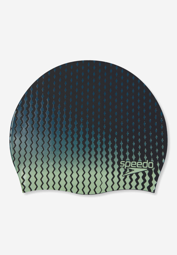 Шапочка для плавания Speedo Slogan, Черный