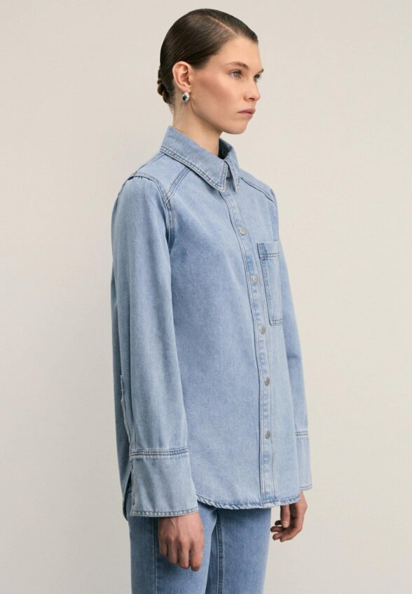 Рубашка джинсовая Zarina