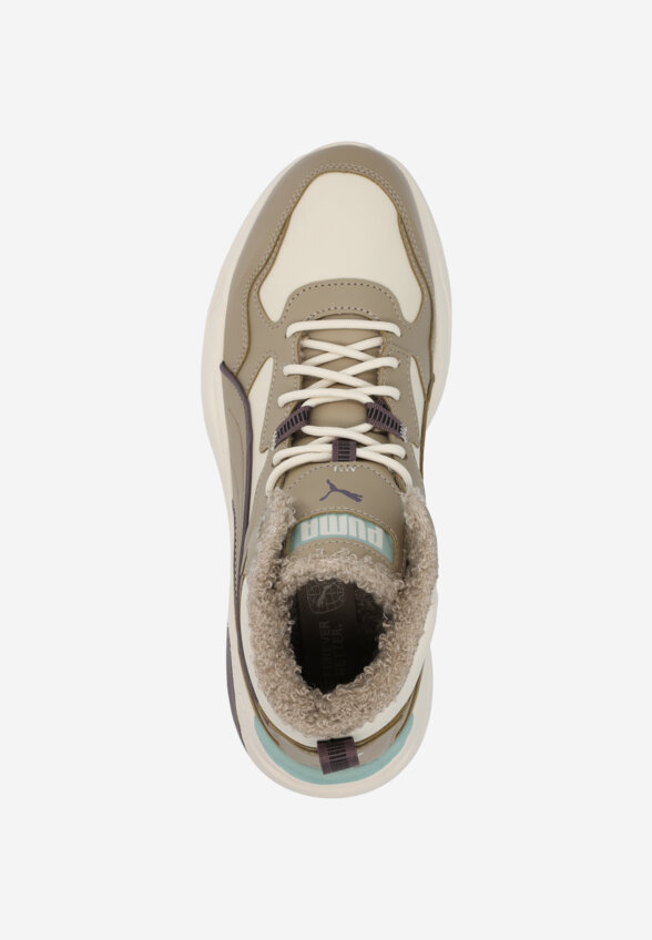 Кроссовки утепленные женские PUMA Trinity Lite, Зеленый