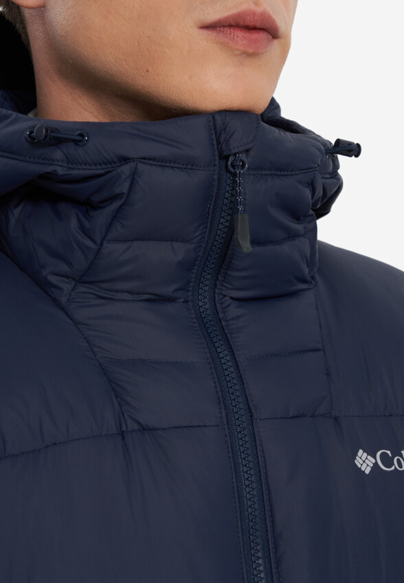 Ультралегкий пуховик мужской Columbia Centennial Creek III Down Hooded Jacket, Синий