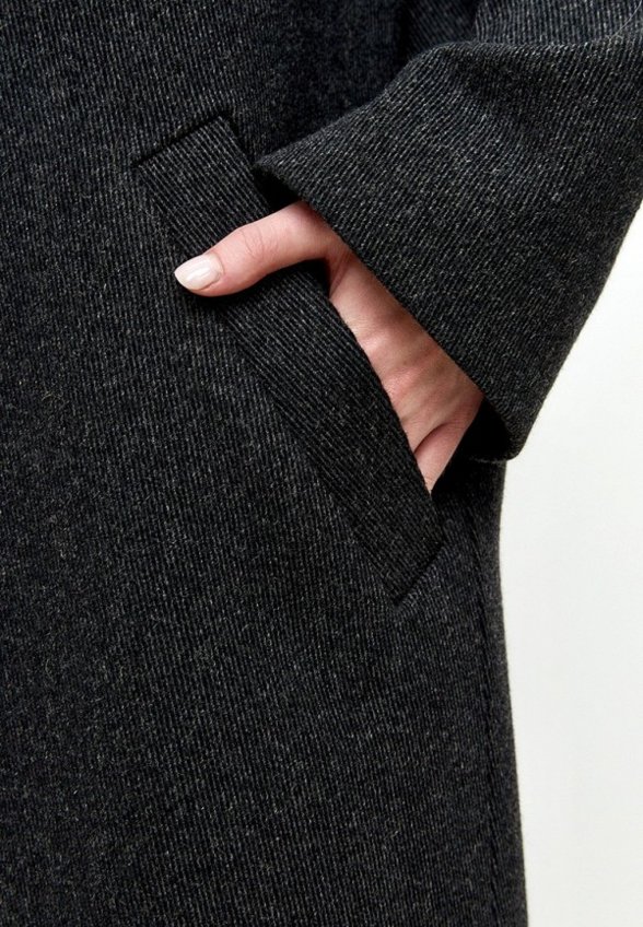 Пальто двубортное Rozhkova