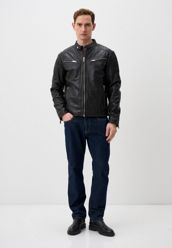 Куртка кожаная Jorg Weber