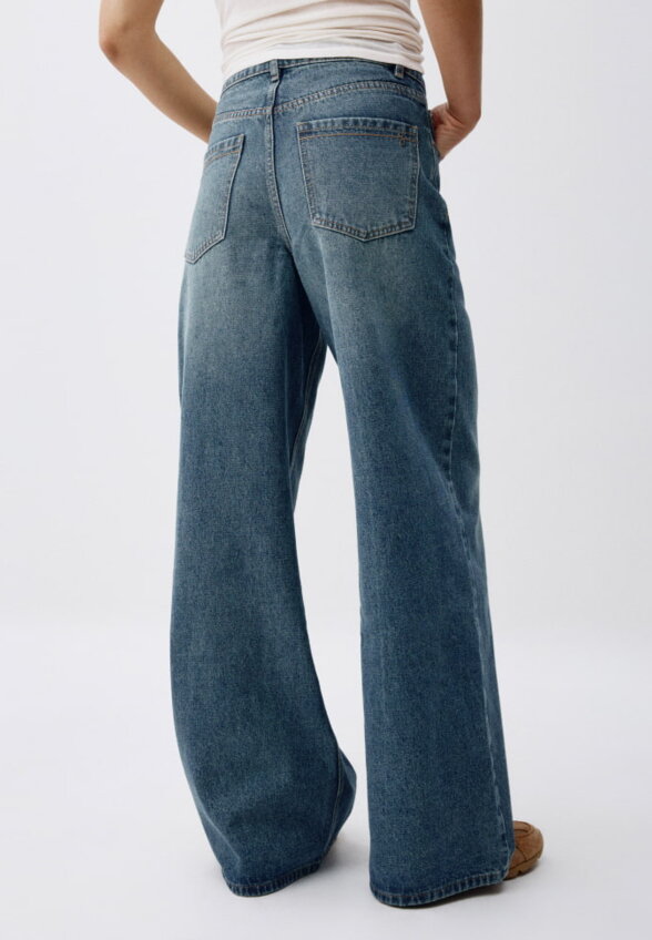 Джинсы WIDE LEG