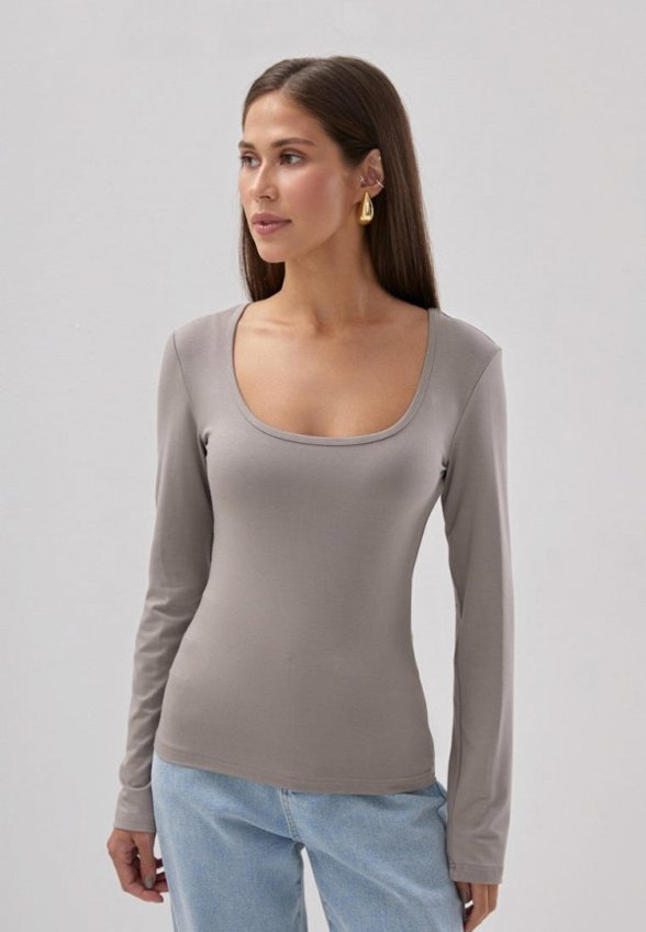 Лонгслив Gray Moss