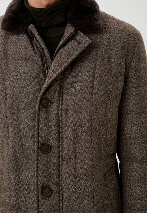 Пальто однобортное Bazioni