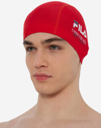 Шапочка для плавания FILA, Красный женщинам