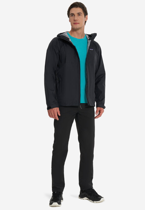 Куртка мембранная мужская Patagonia Torrentshell, Черный