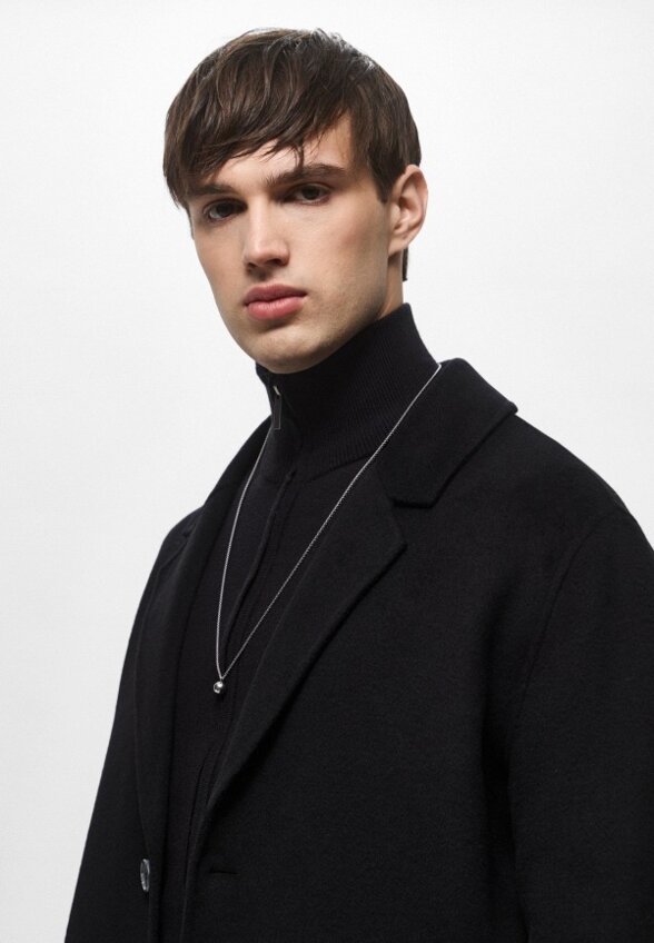 Пальто однобортное Mademan