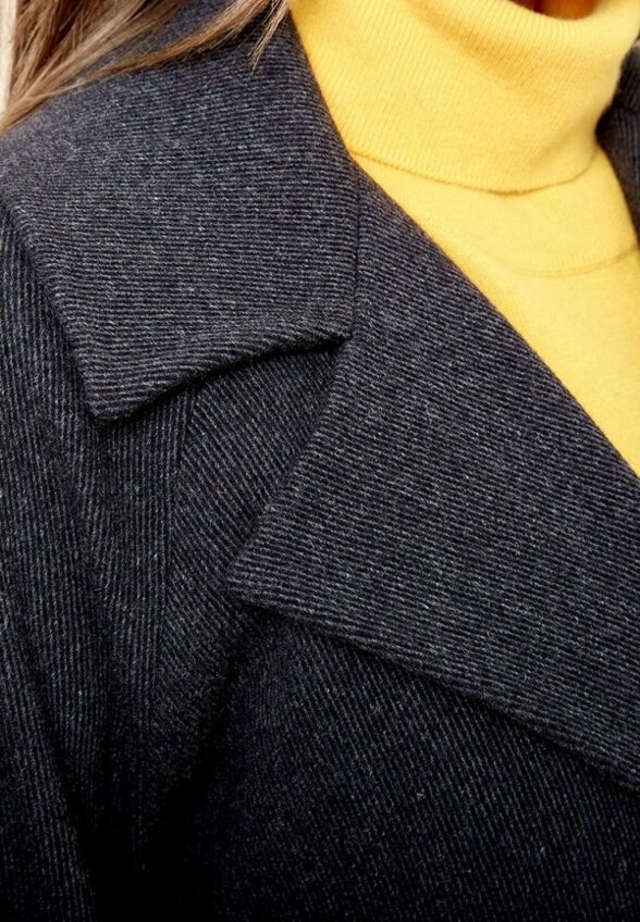 Пальто двубортное Rozhkova