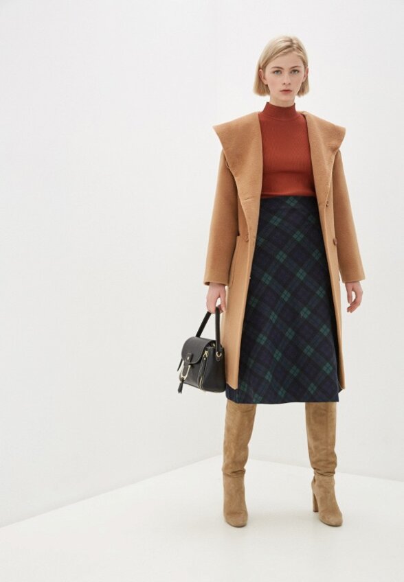 Пальто двубортное Ovelli