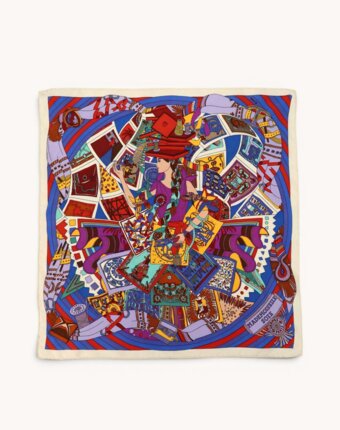 Hermes Silk Scarf женщинам