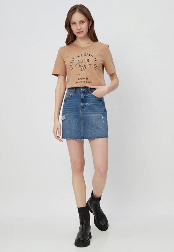Юбка джинсовая Modis