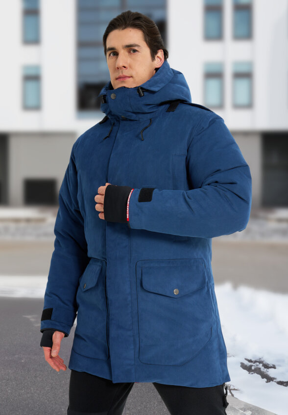 Пуховик мужской Bask Putorana V4, Синий