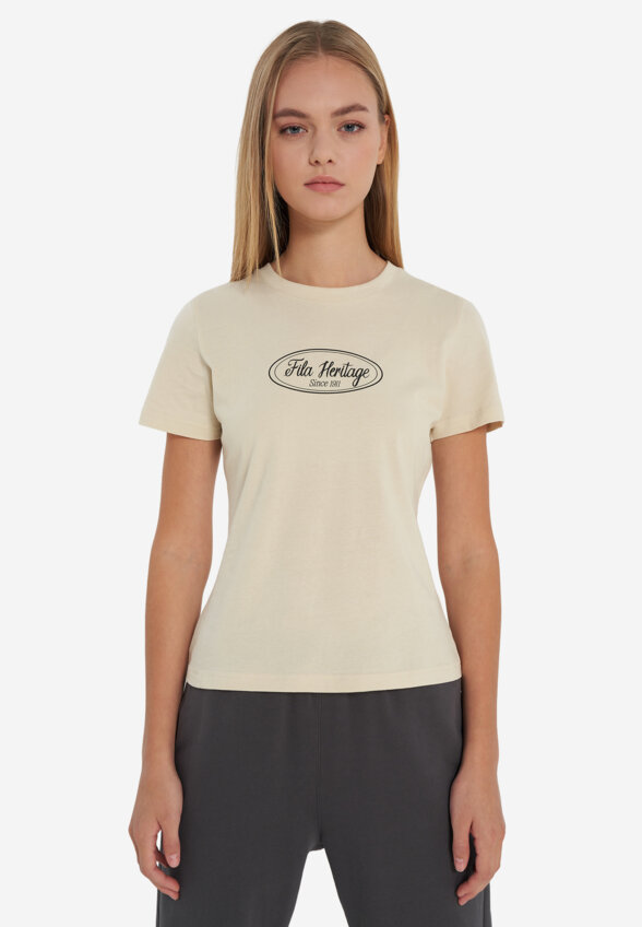 Футболка женская FILA, Бежевый