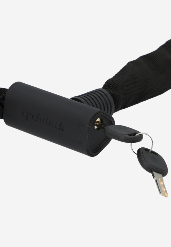 Замок велосипедный с ключами Cyclotech CLK-6, Черный