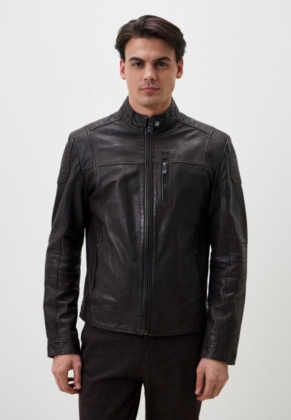 Куртка кожаная Jorg Weber