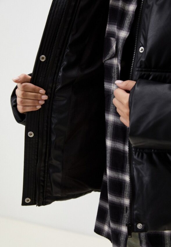 Куртка кожаная утепленная Befree