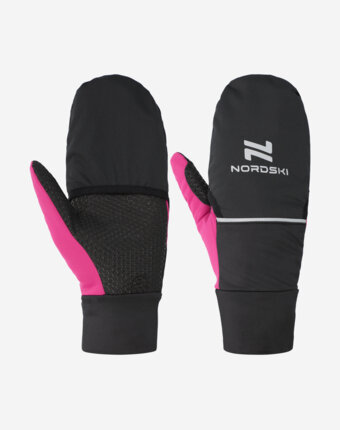 Варежки Nordski Pro, Черный женщинам