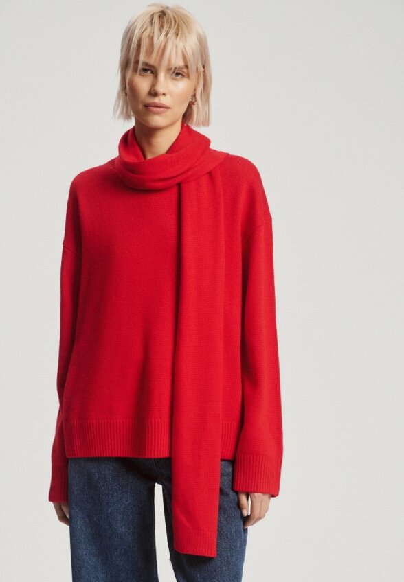 Джемпер и шарф Nume