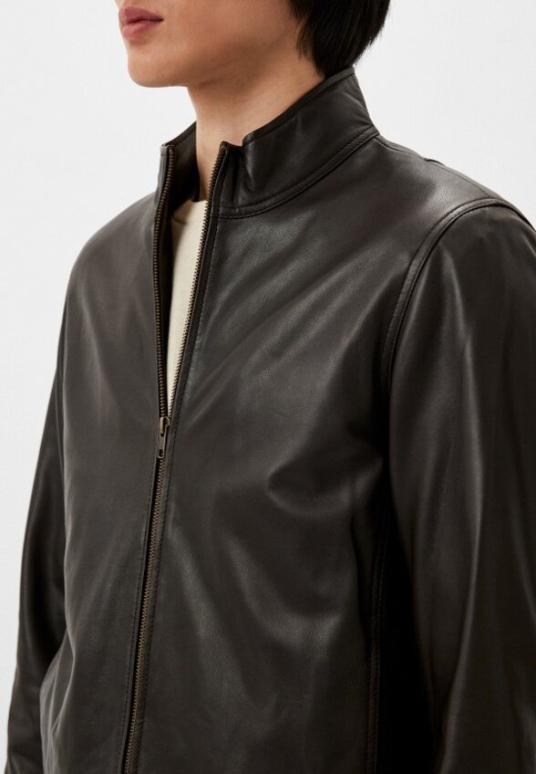 Куртка кожаная Serge Pariente