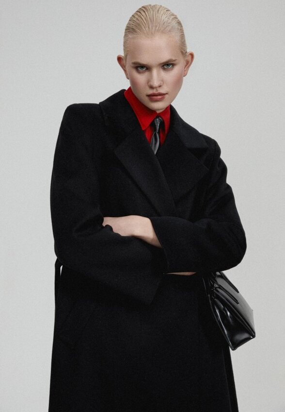 Пальто двубортное Katerina Myachina