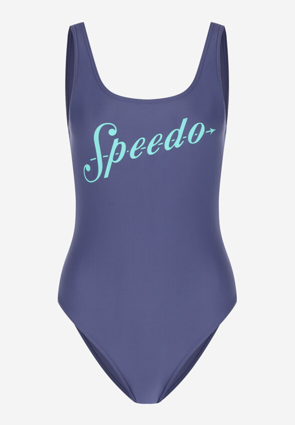 Купальник слитный женский Speedo Logo Deep, Синий