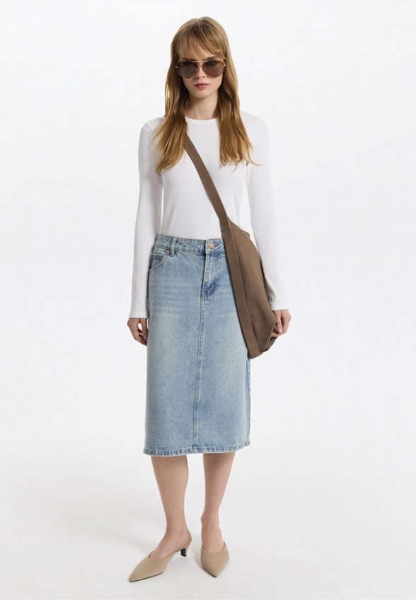 Юбка джинсовая Love Republic