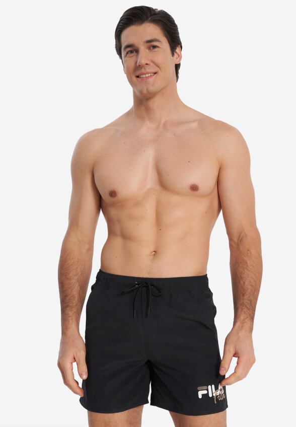 Шорты плавательные мужские FILA, Черный
