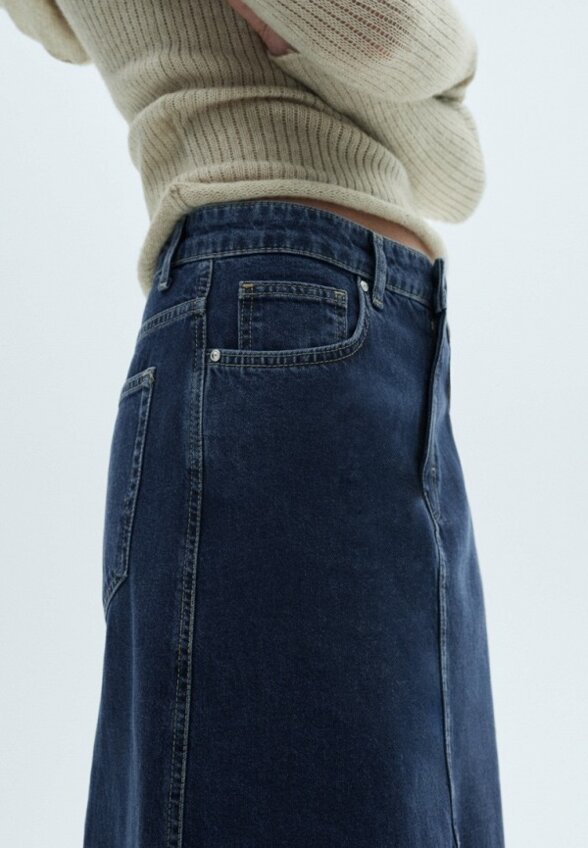 Юбка джинсовая Mango
