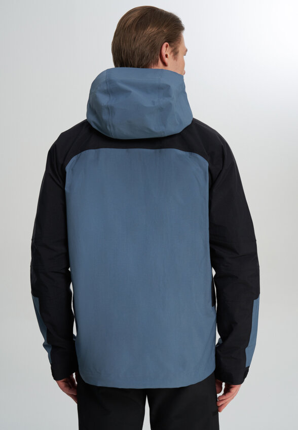 Куртка мембранная мужская Mountain Hardwear Dry Times Hooded Jacket, Синий